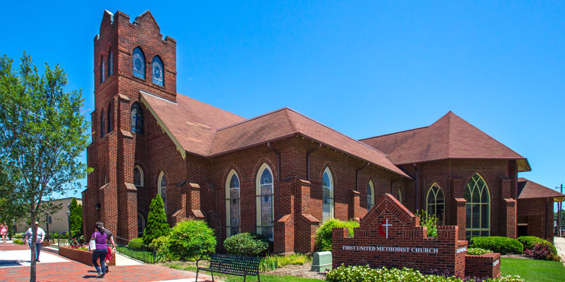 First United methodist Church exterior