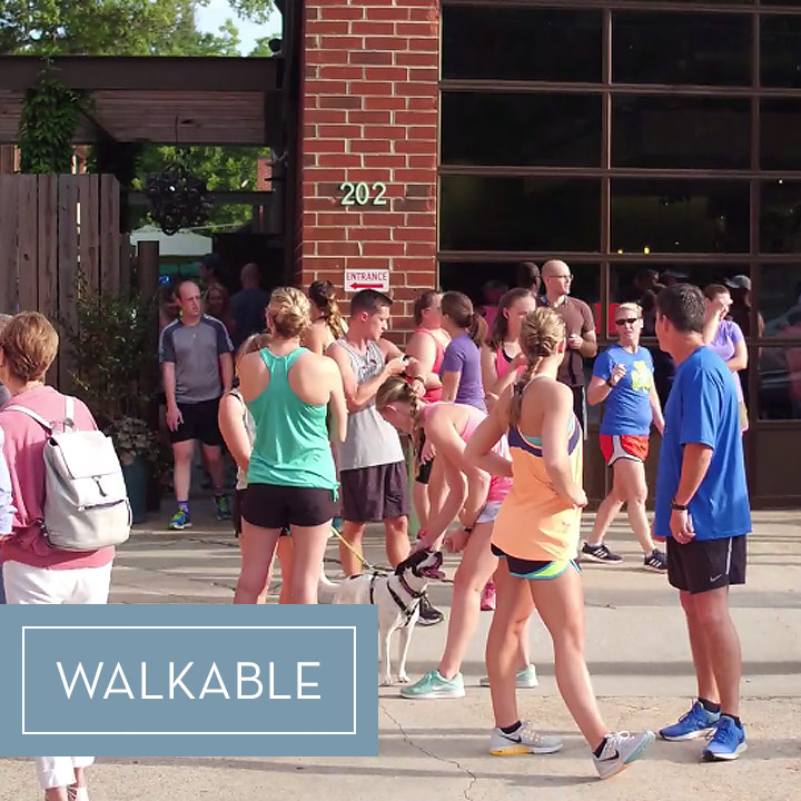Walkable Location Chatham Walk is walkable to downtown Cary